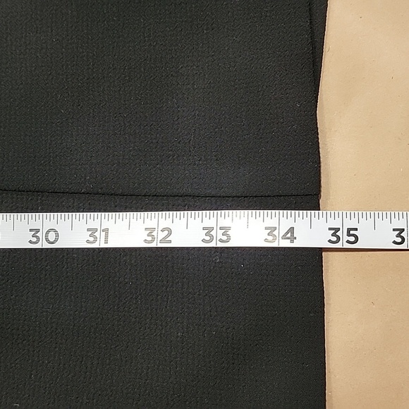 Loft Size 4 Black Flutter Sleeve Sheath Dress, Gently Used Condition - Picture 9 of 16